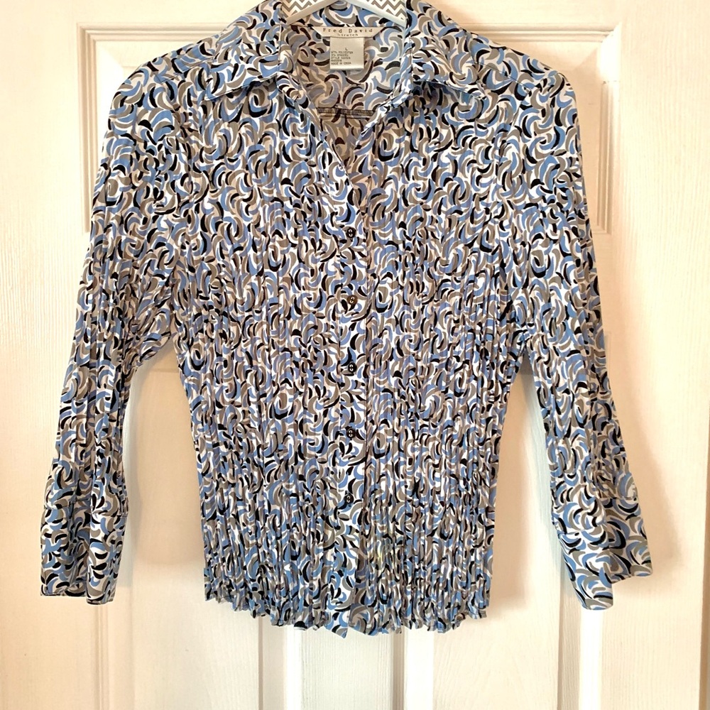 Patterned Blouse - Picture 1 of 1